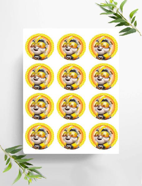 Paw Patrol Muffinaufleger, Ø ca. 6 cm, 0476x